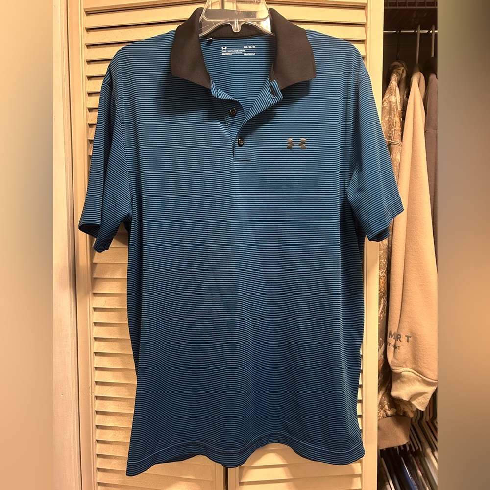 Under Armour Mens Golf Polo Size Large